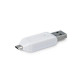 Forever USB + Micro USB Card Reader SD + MicroSD White