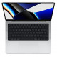 Portatīvais dators Apple MacBook Pro 14" Liquid Retina XDR, Apple M1 Max 10C, RAM: 32GB, SSD: 2TB, Apple M1 Max 32C, Mac OS, Silver, MKGT3ZE/A/P2/R1/D1