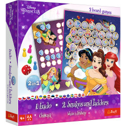 TREFL DISNEY PRINCESS Boardgame 2 in 1 Princeses