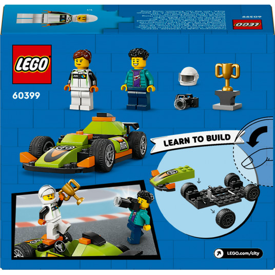 LEGO® 60399 City zaļā sacīkšu automašīna
