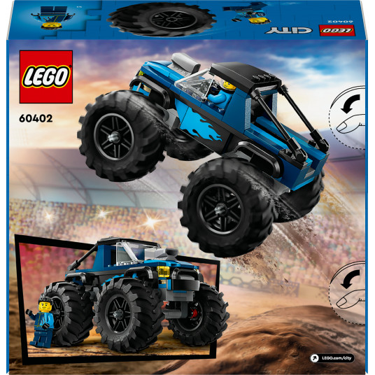 LEGO® 60402 pilsētas zilā monstru kravas automašīna