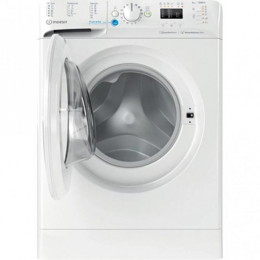 Стиральная машина Indesit BWSA 61294 W EU N, низкая цена - BIGBOX.LV