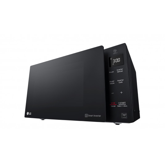 LG Microwave Oven MH6535GIS 25 L, Grill, Touch control, 1700 W, Black, Free standing, Defrost function
