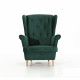 Krēsls Aros 1F, zaļš