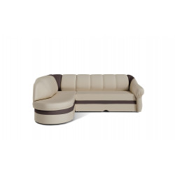 Benano stūra dīvāns ar gultas veļas kasti, audums Soft 33, Soft 66