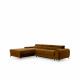 Stūra dīvāns Grayson ar gultas kasti, audums Loco 45