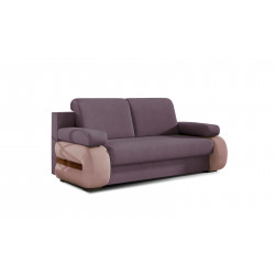 Dīvāns-gulta Laura ar gultas veļas kasti violeta, Soro 65, Soro 61