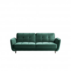 Dīvāns-gulta Bellis ar gultas veļas kasti zaļa, Nube 35