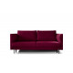 Dīvāns-gulta Revi ar gultas veļas kasti violeta, Velvetmat 25