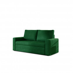 Wave dīvāngulta ar gultas veļas kasti, zaļa, Kronos 19