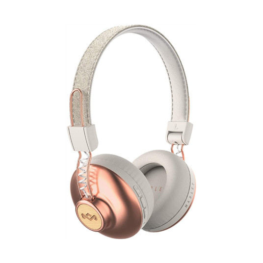 Austiņas Marley Positive Vibration BT, On-Ear, Wireless, Microphone, Copper