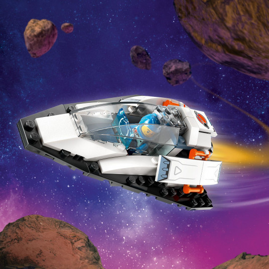 LEGO® 60429 pilsētas kosmosa kuģis un atrasts asteroīds