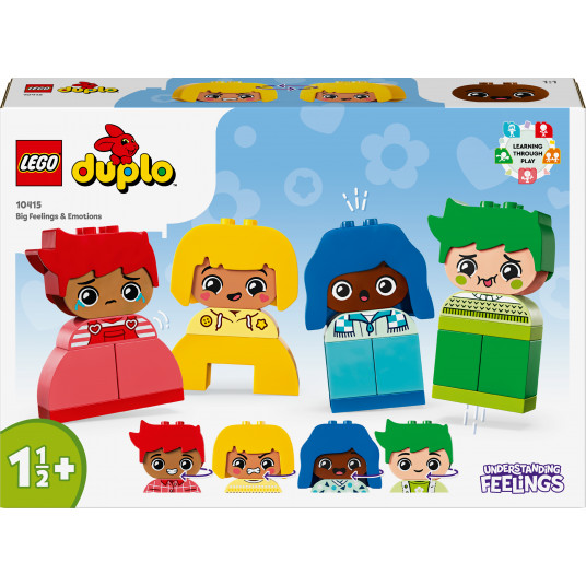 LEGO® 10415 DUPLO Manas pirmās spēcīgās jūtas un emocijas