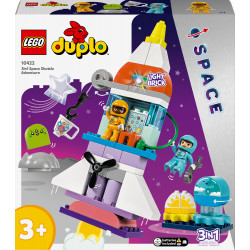 LEGO® 10422 DUPLO 3-in-1 kosmosa kuģa piedzīvojums