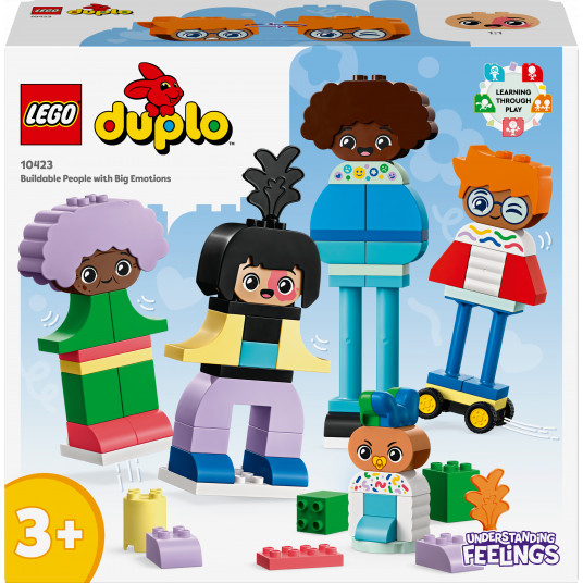 LEGO® 10423 DUPLO Town Veidojamas emociju figūriņas