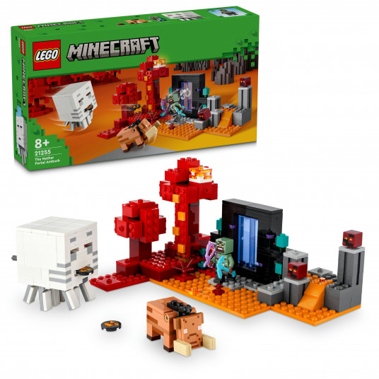 LEGO® 21255 Minecraft Ambush Nīderlandes portālā