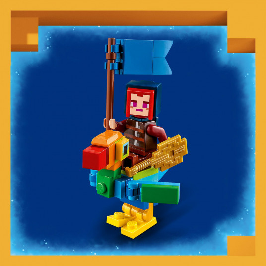LEGO® 21257 Minecraft leģendu cīņa ar ēdāju