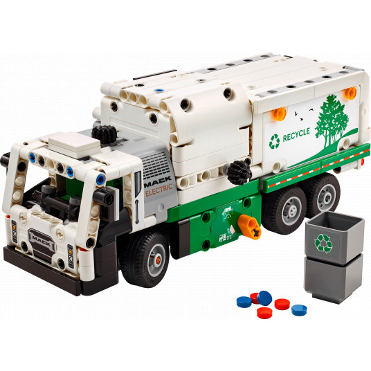 LEGO® 42167 Technic Mack LR elektriskais atkritumu vedējs