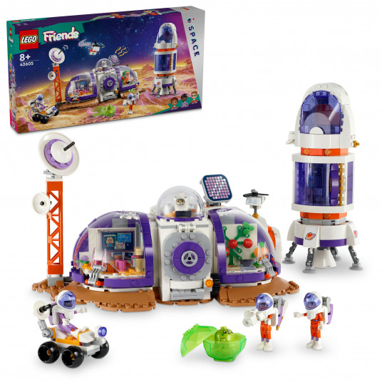 LEGO® 42605 Friends Marsa kosmosa bāze un raķete