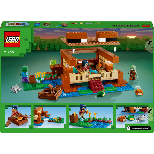 LEGO® 21256 Minecraft varžu māja