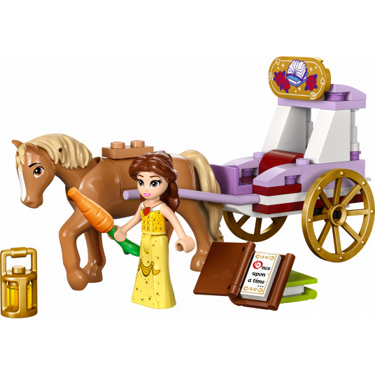 LEGO® 43233 Skaistule un briesmonis Disneja princeses zirgu kariete