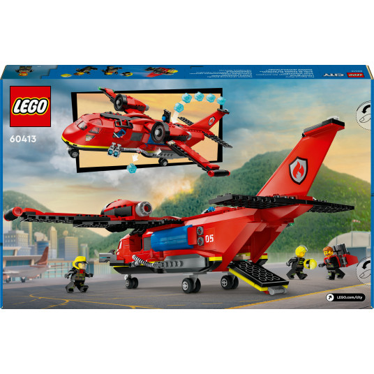 LEGO® 60413 pilsētas ugunsdzēsības lidmašīna