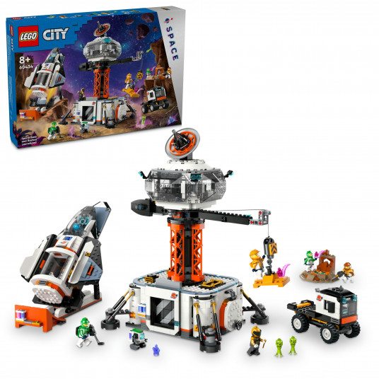 LEGO® 60434 City Space bāze un raķešu palaišanas platforma