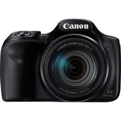 Canon PowerShot SX540 HS — melns — baltā kastē (baltā kastē)