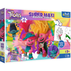 TREFL TROLLS Super Maxi puzle, 24 gab.