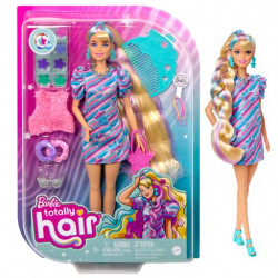 Barbie Totaly Hair lelle ar blondiem matiem