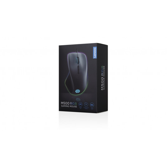 Pele Lenovo Legion M500 RGB Gaming Mouse, 1 year(s), Iron grey / Black, USB 2.0