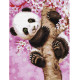 Glezniecība pēc cipariem Playful Panda 30x50