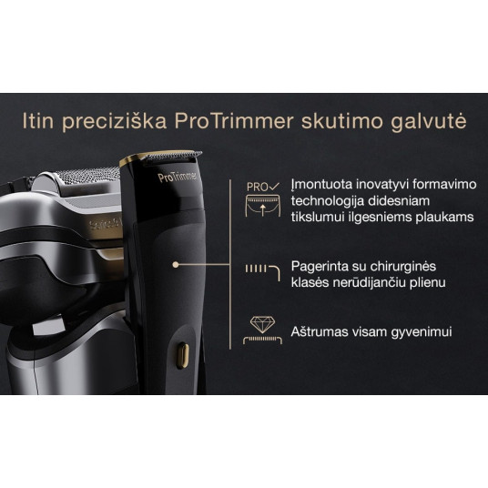 Skuvekļu komplekts Braun 9577CC Shaver Series 9 Pro (ceļojuma maciņš nav iekļauts)