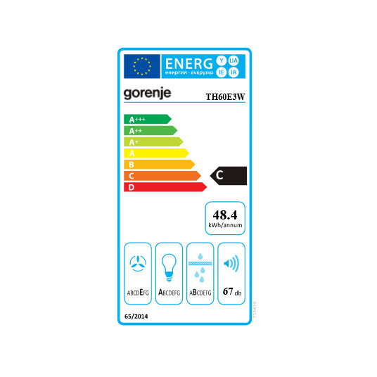 Motora pārsegs GORENJE TH60E3W