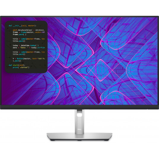 Dell USB-C centrmezgla monitors P2723QE 27 collas, IPS, UHD, 3840 x 2160, 16:9, 5 ms, 350 cd/m², melns, 60 Hz, HDMI portu skaits 1