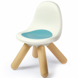 Krēsls ar atzveltni SMOBY, zils/balts
