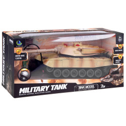 Militārā tanka tālvadības tanks