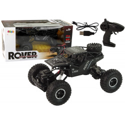 RC auto Rover, 1:16, melns