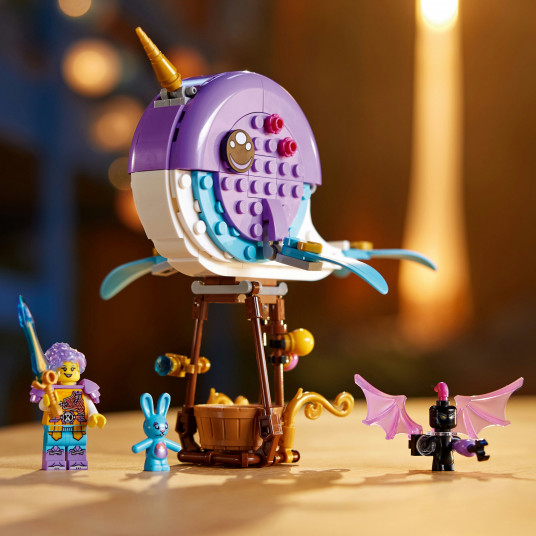 LEGO® 71472 DREAMZzz™ Izzie Narwhal karstā gaisa balons