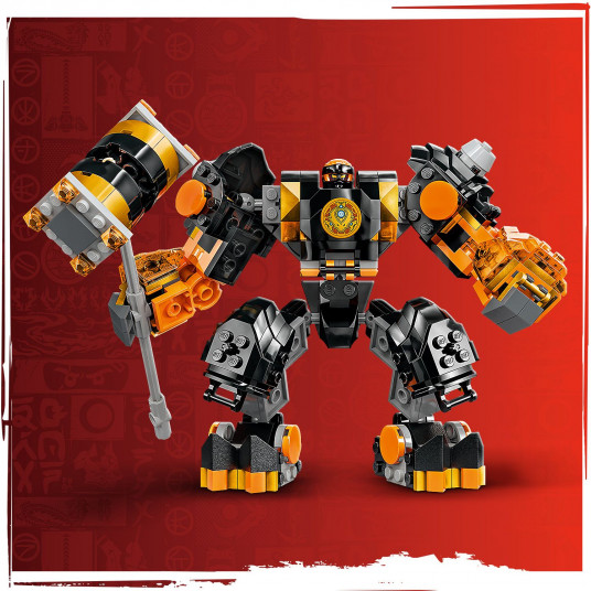 LEGO® 71806 NINJAGO Cole Elemental Zemes robots