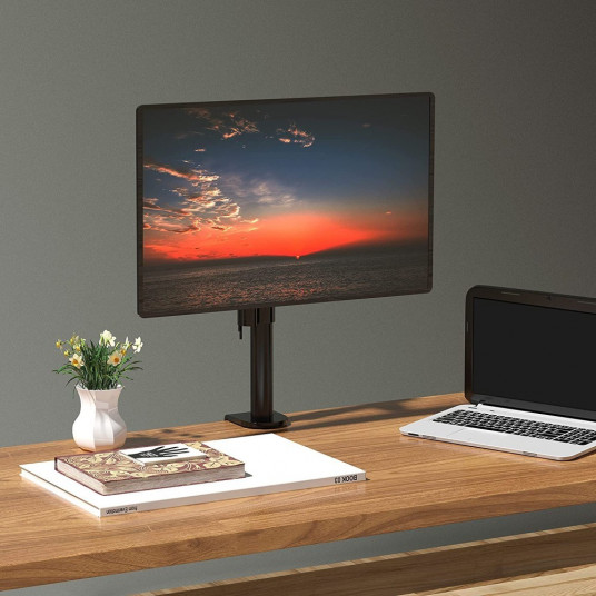 Techly ICA-LCD 500BK monitora turētājs vai statīvs 76,2 cm (30") melns galds