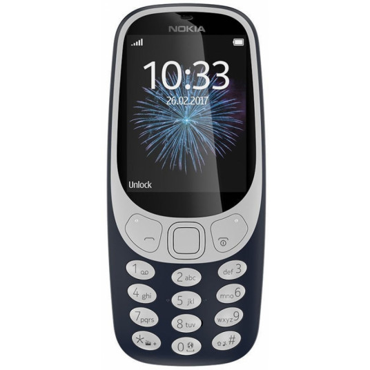 Mobilais tālrunis Nokia 3310 (2017) tumši zils