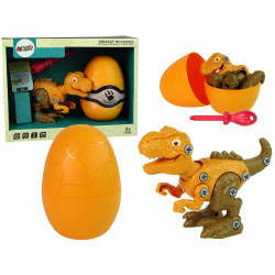 Konstruktors - dinozaurs ar olu, apelsīns