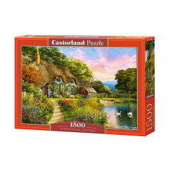 Castorland Countryside Cottage puzle, 1500 gab
