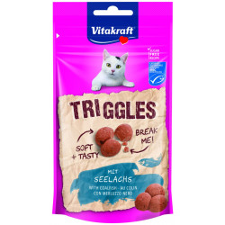Triggles kaķu barības piedeva - gardumi ar mencu 40g