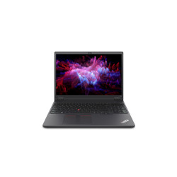 Lenovo ThinkPad P16v (Gen 1) Thunder Black, 16 ", IPS, WUXGA, pretatspīduma, AMD Ryzen 7 PRO, 7840HS, 32 GB, SO-DIMM DDR5-5600 bez ECC, SSD 1000 GB, AMD Radeon 780M Graphics Windows 11 Pro, 802.11ax, Bluetooth versija 5.1, tastatūras valoda angļu, tastatū