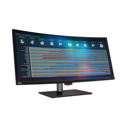 Lenovo ThinkVision P40w-20 39.7 ", IPS, WUHD, 21:9, 4 ms, 300 cd/m², Black, 5120 x 2160, 75 Hz, HDMI ports quantity 1, 1x Thunderbolt 4 cable (40Gbps)