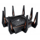 Asus GT-AX11000 Tri-band WiFi Gaming Router ROG Rapture 802.11ax, 10/100/1000 Mbit/s, Ethernet LAN (RJ-45) ports 4, Antenna type 8xExternal, 2 x USB 3.1 Gen 1