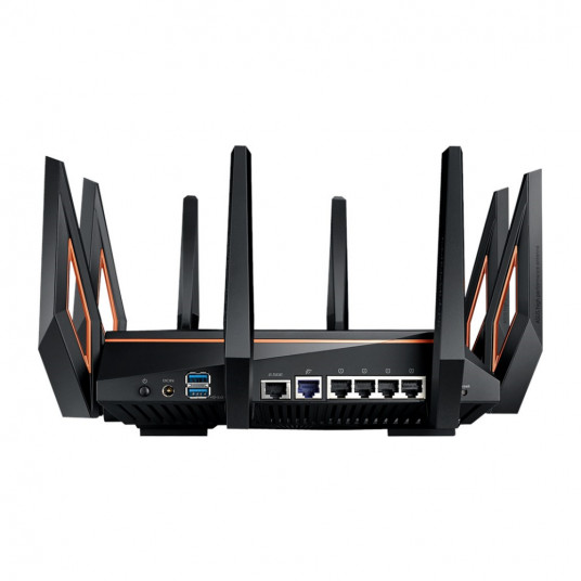 Asus GT-AX11000 Tri-band WiFi Gaming Router ROG Rapture 802.11ax, 10/100/1000 Mbit/s, Ethernet LAN (RJ-45) ports 4, Antenna type 8xExternal, 2 x USB 3.1 Gen 1