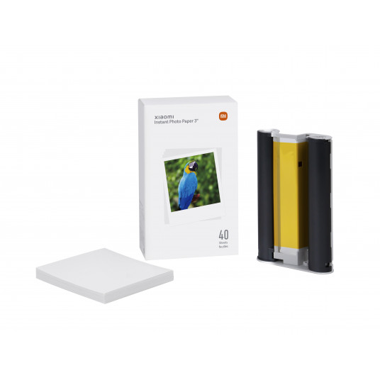 Xiaomi Instant Photo Printer 1S Set EU Color, Thermal, Wi-Fi, White